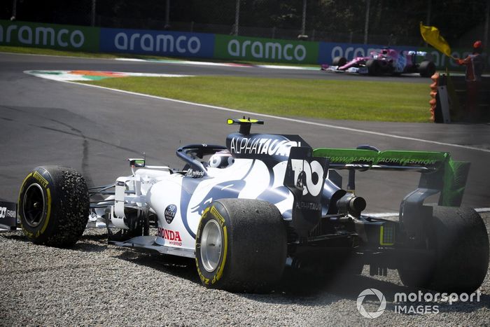 Pierre Gasly, AlphaTauri AT01 trompea