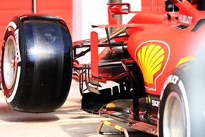 Sidepod of the Ferrari SF1000