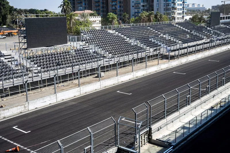 Jeddah Street Circuit overview  