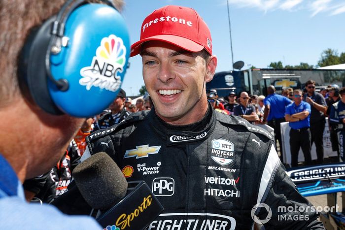 Ganador de la carrera Scott McLaughlin, Team Penske Chevrolet