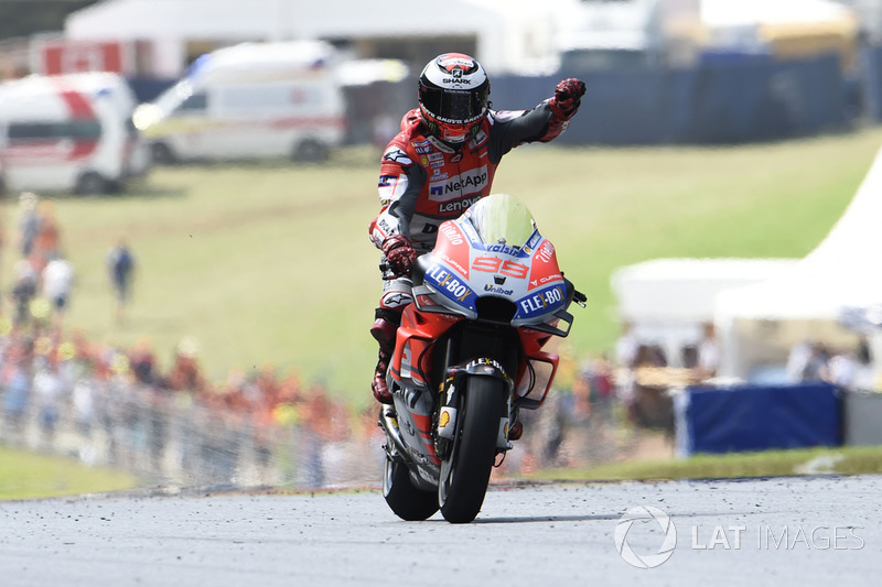 Pemenang balapan, Jorge Lorenzo, Ducati Team