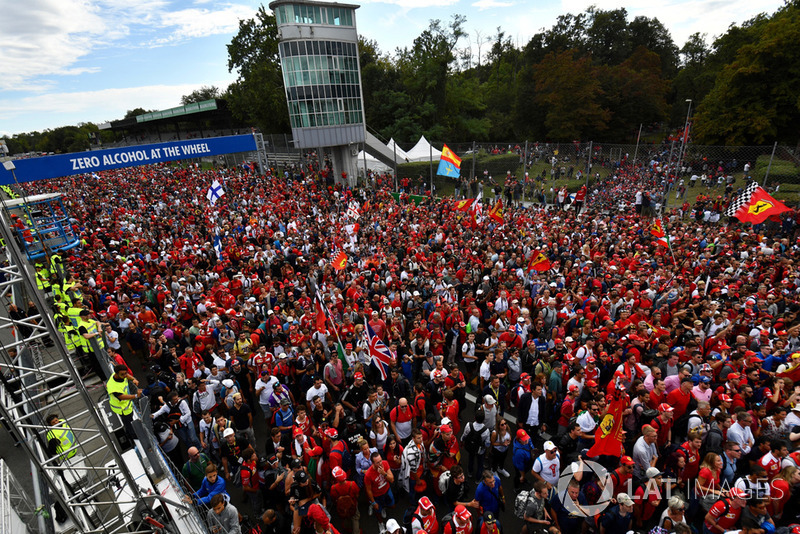 Az Olasz Nagydíj rajongói - F1 2018