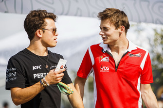 Nyck De Vries, PREMA Racing, Louis Deletraz, Charouz Racing System