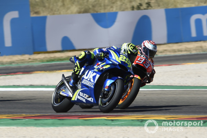 La réplique de Marc Márquez face à Andrea Iannone