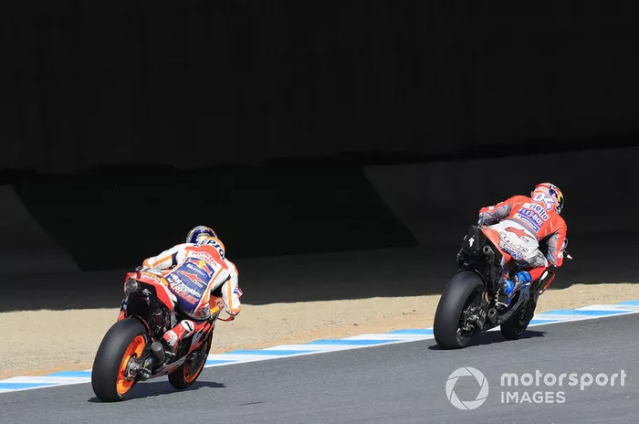 Andrea Dovizioso, Ducati Team, Marc Marquez, Repsol Honda Team