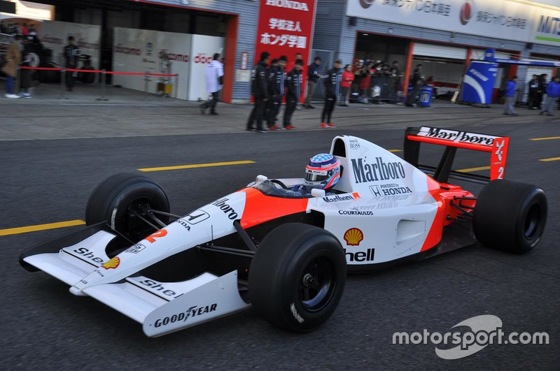 McLaren-Honda MP4/6 conducido por Takuma Sato