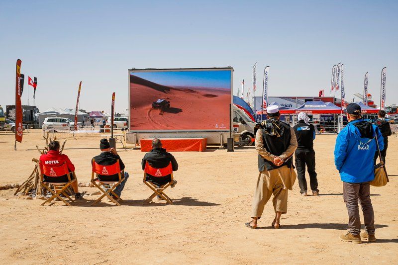 Ambiente en el vivac