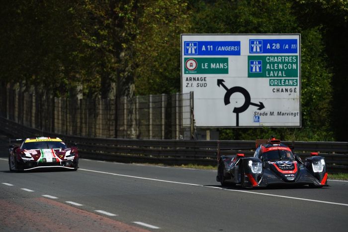 #47 Cool Racing Oreca 07 - Gibson de Naveen Rao, Matthew Bell, Frederik Vesti, #155 Spirit Of Race Ferrari 296 LMGT3 de Johnny Laursen, Conrad Laursen, Jordan Taylor