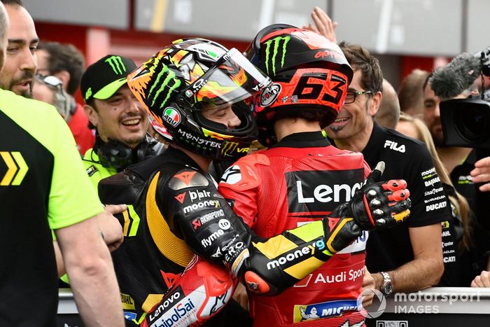 Francesco Bagnaia, Ducati Team, Marco Bezzecchi, VR46 Racing Team