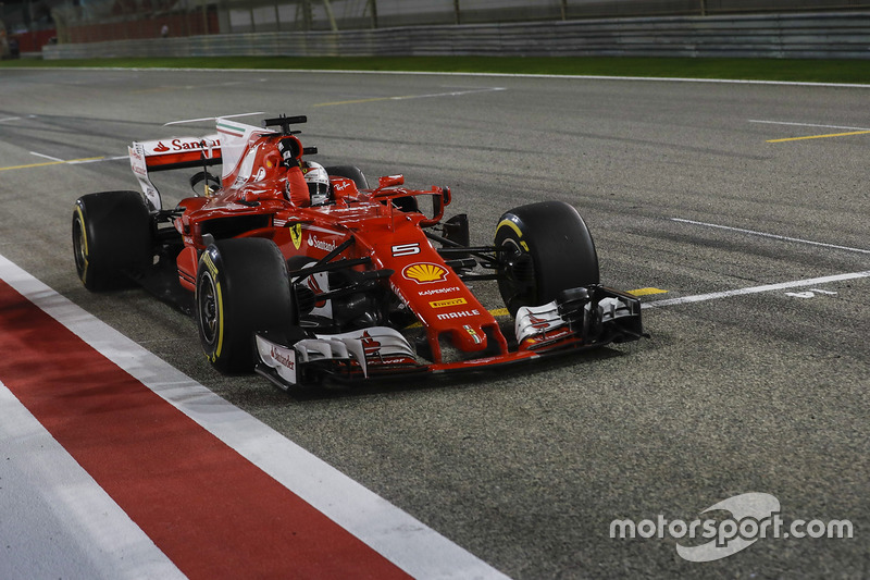 2017. Бахрейн. Себастьян Феттель, Ferrari SF70H