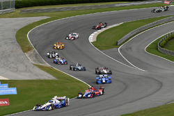 Helio Castroneves, Team Penske Chevrolet, Alexander Rossi, Herta - Andretti Autosport Honda, Tony Ka