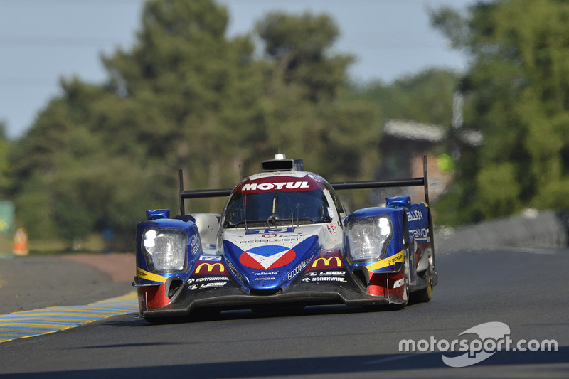 #13 Vaillante Rebellion Racing Oreca 07 Gibson: Mathias Beche, David Heinemeier Hansson, Nelson Piqu