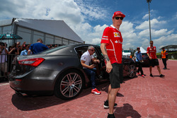 Kimi Raikkonen, Ferrari and Sebastian Vettel, Ferrari