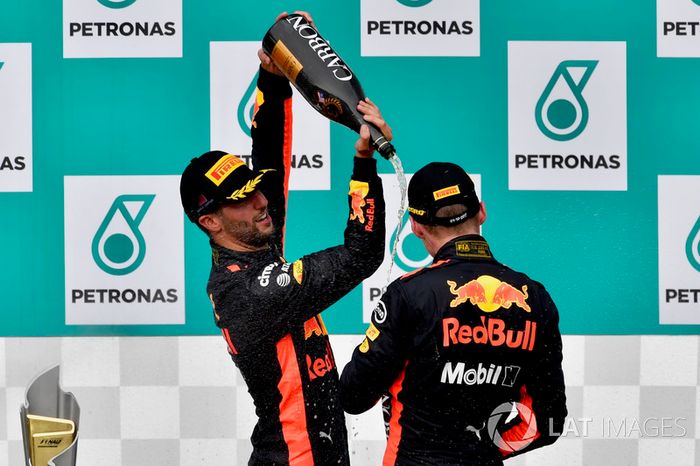 Daniel Ricciardo, Red Bull Racing y Max Verstappen, Red Bull Racing