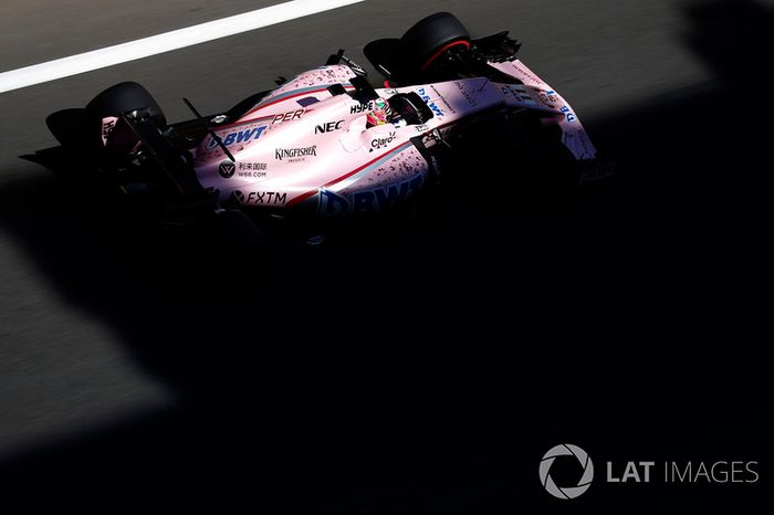Sergio Pérez, Sahara Force India F1 VJM10