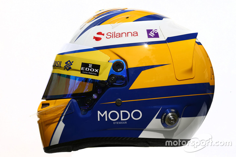 Helm von Marcus Ericsson, Sauber F1 Team