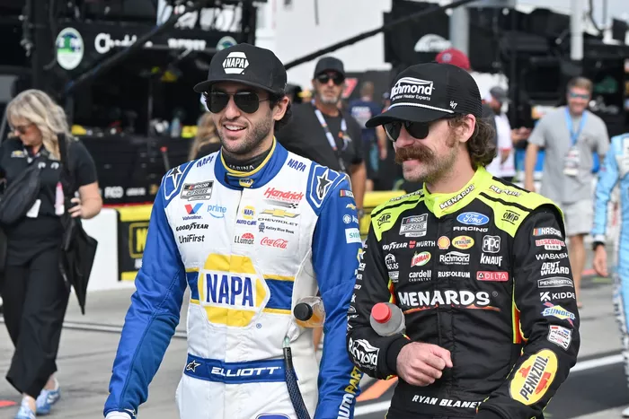 Chase Elliott, Hendrick Motorsports, Ryan Blaney, Team Penske