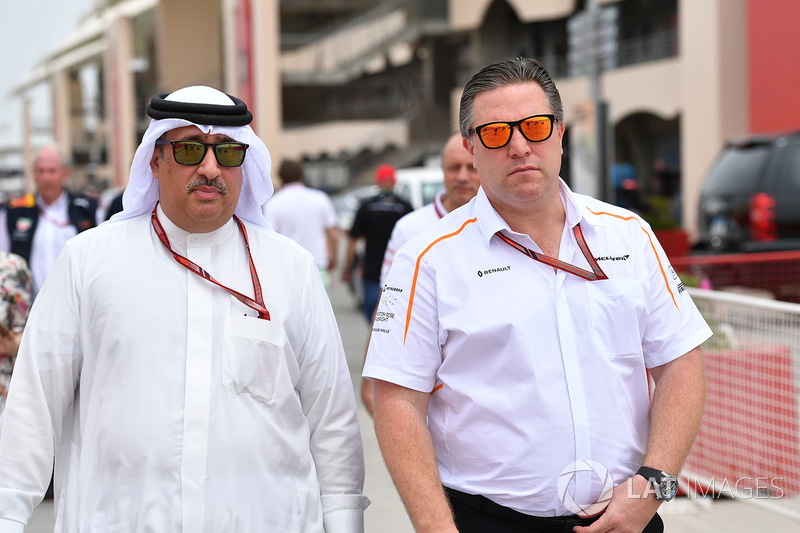 Sheikh Mohammed bin Essa Al Khalifa, CEO of the Bahrain Economic Development Board and McLaren Share