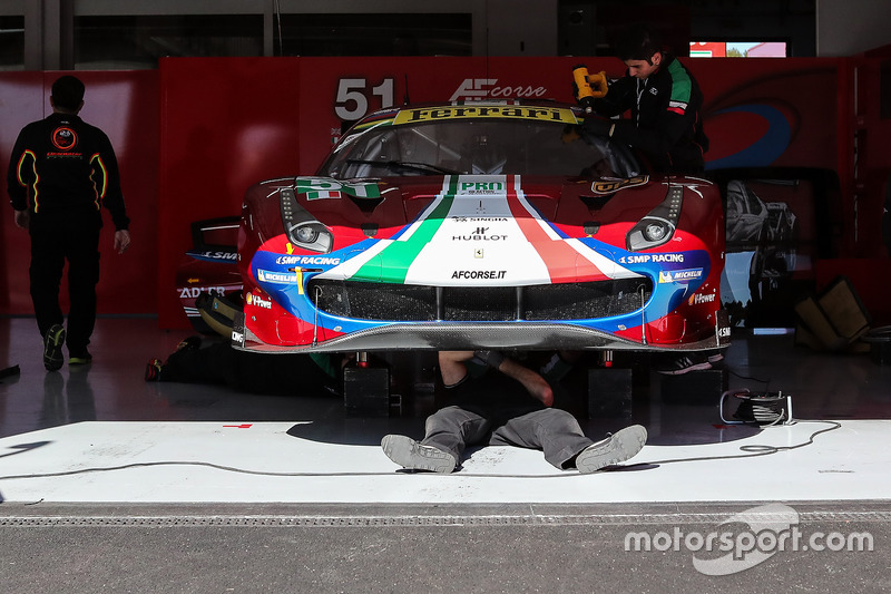 #51 AF Corse Ferrari 488 GTE EVO: Alessandro Pier Guidi, James Calado