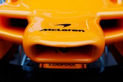 McLaren nose and logo detail