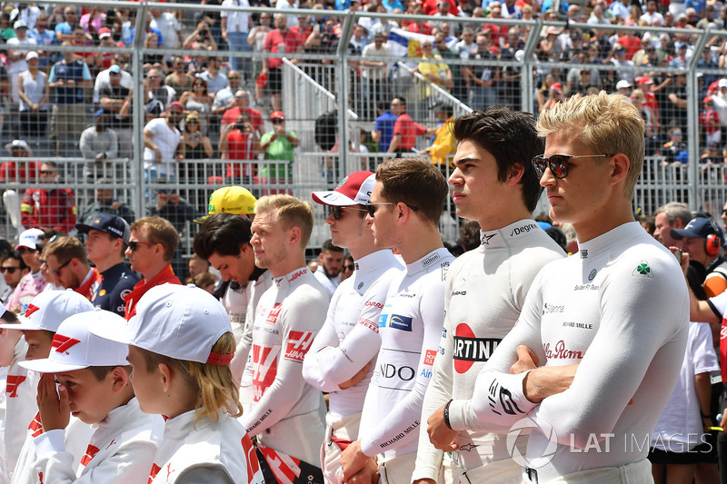 Marcus Ericsson, Sauber on the grid