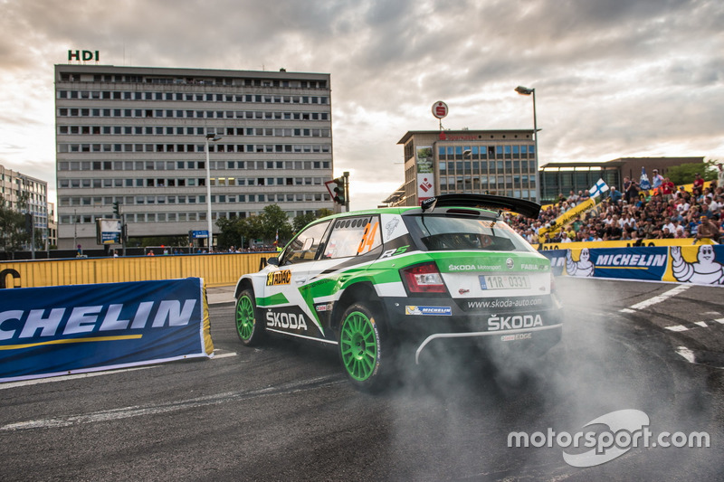 Ян Копецки и Павел Дреслер, Škoda Fabia R5
