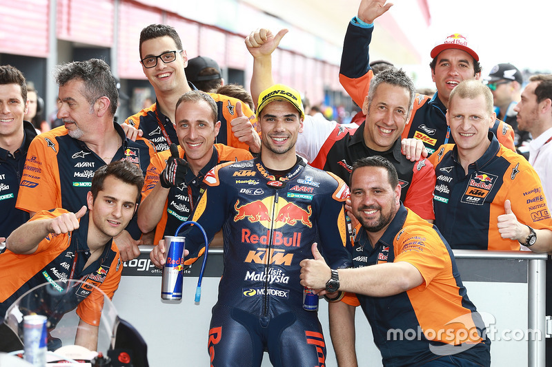 Second place Miguel Oliveira, Red Bull KTM Ajo