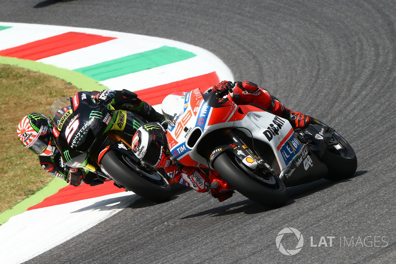 Johann Zarco et Jorge Lorenzo