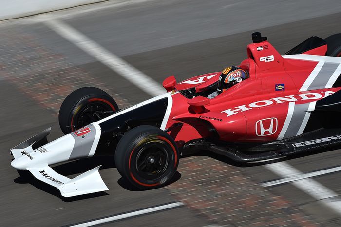 Oriol Servia prueba el Honda IndyCar 2018