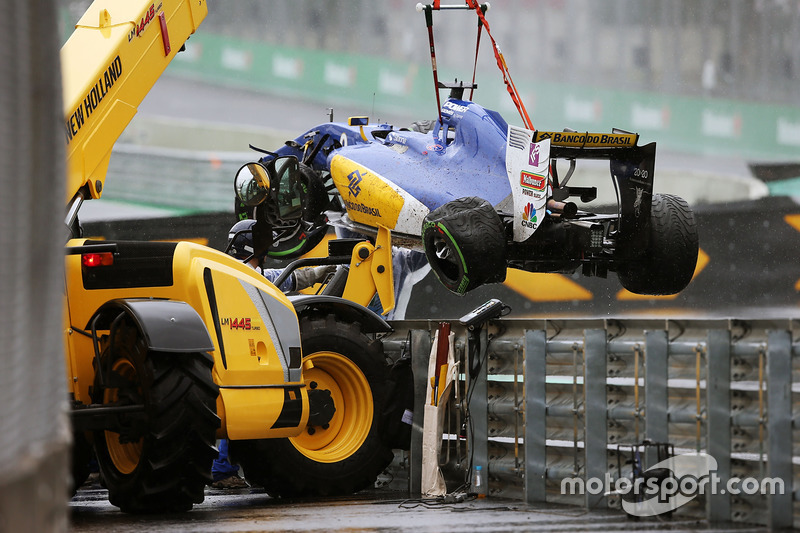 Ausfall: Marcus Ericsson, Sauber F1 Team C35