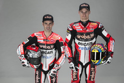 Marco Melandri en Chaz Davies, Ducati Team
