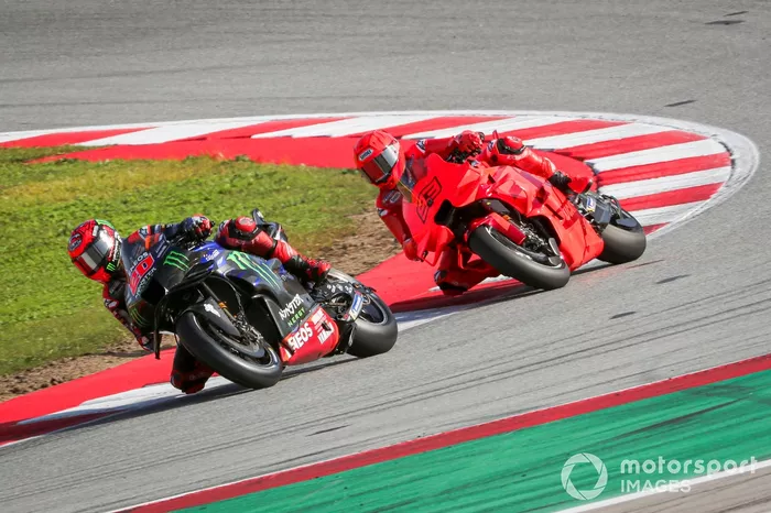 Fabio Quartararo, Yamaha MotoGP Team, Marc Marquez, Ducati Team