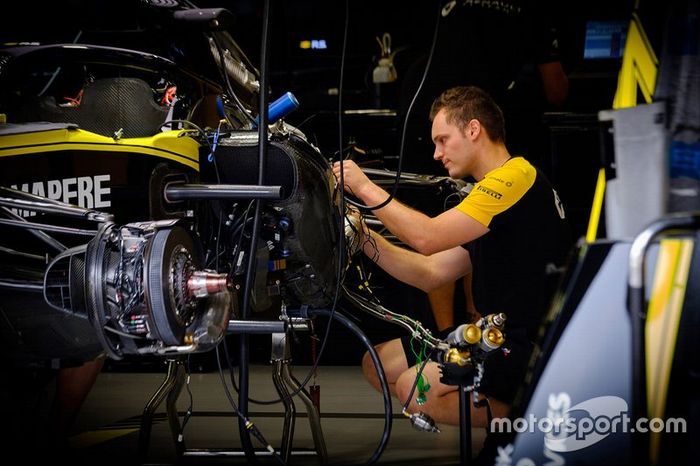 Miembro del equipo Renault F1 
