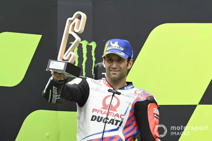 Podio: segundo lugar Johann Zarco, Pramac Racing