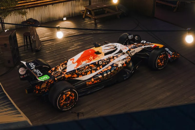 La livrée spéciale du Racing Bulls Team pour le GP des États-Unis