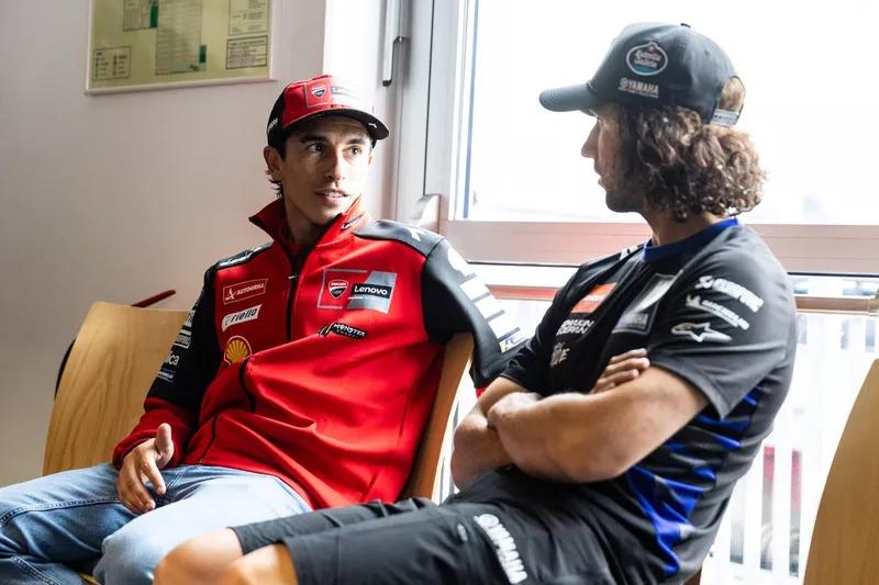 Marc Marquez, Ducati Team, Alex Rins, Yamaha Factory Racing