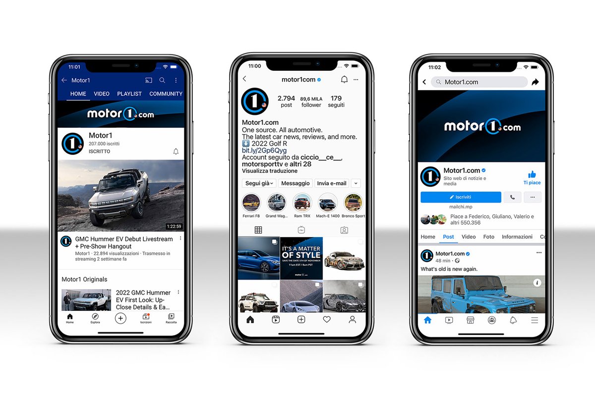 Дизайн мобильной версии Motor1 