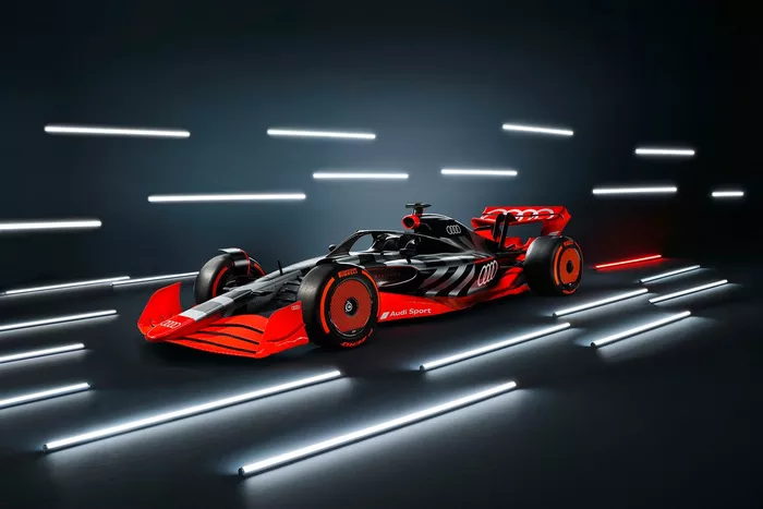 El concept de un coche de F1 que presentó Audi