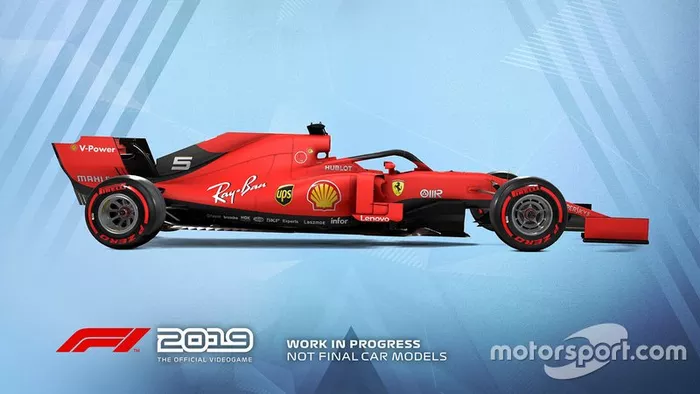 Livrée Ferrari dans F1 2019