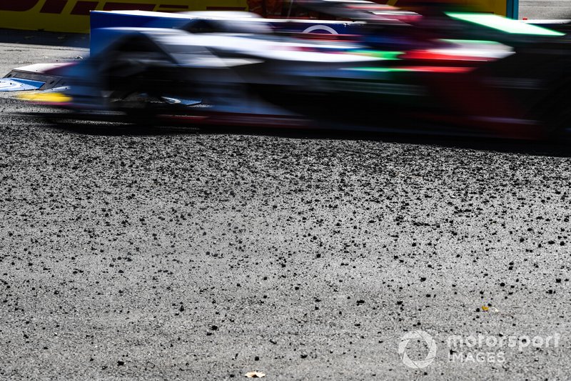 Marbles on the side of the track