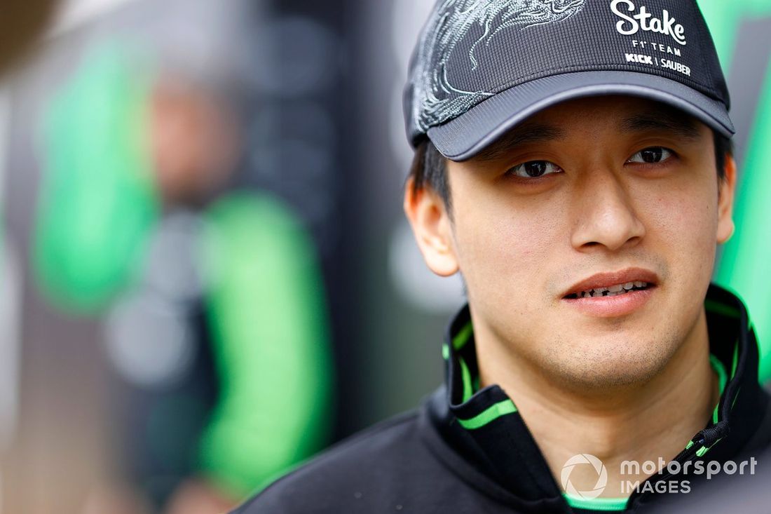 Zhou Guanyu, Stake F1 Team Kick Sauber