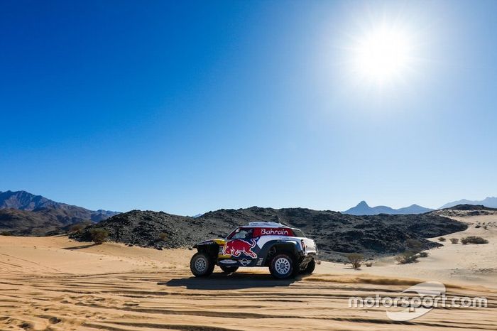 #302 JCW X-Raid Team: Stephane Peterhansel, Paulo Fiuza