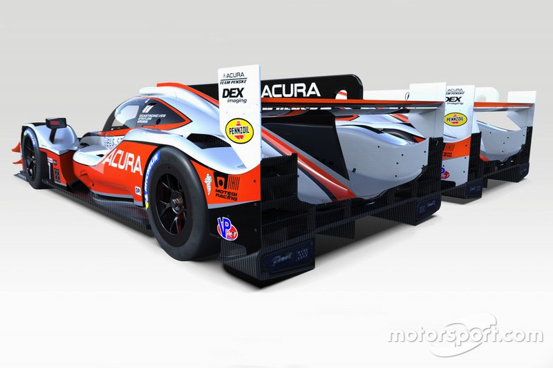 Livrea dell'Acura del Team Penske