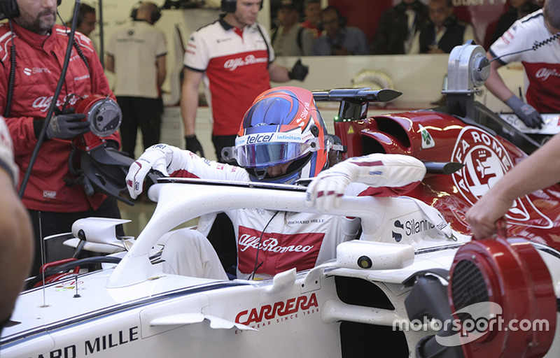 Tatiana Calderón, Sauber C37 piloto de prueba