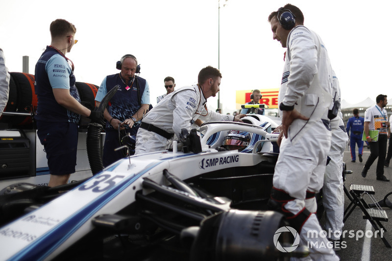 A start előtt - Abu Dhabi Nagydíj - F1 2018