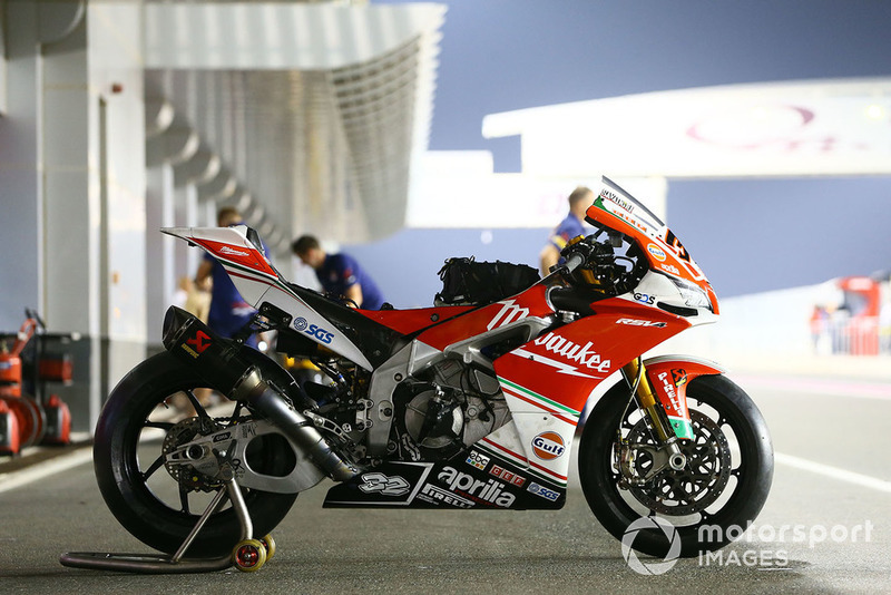 Lorenzo Savadori, Milwaukee Aprilia bike