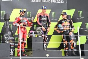Francesco Bagnaia, Ducati Team, Aleix Espargaró, Aprilia Racing Team, Brad Binder, Red Bull KTM Factory Racing