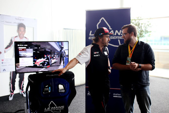 Präsentation der Le Mans eSports Series (LMES) mit Fernando Alonso, Toyota Gazoo Racing