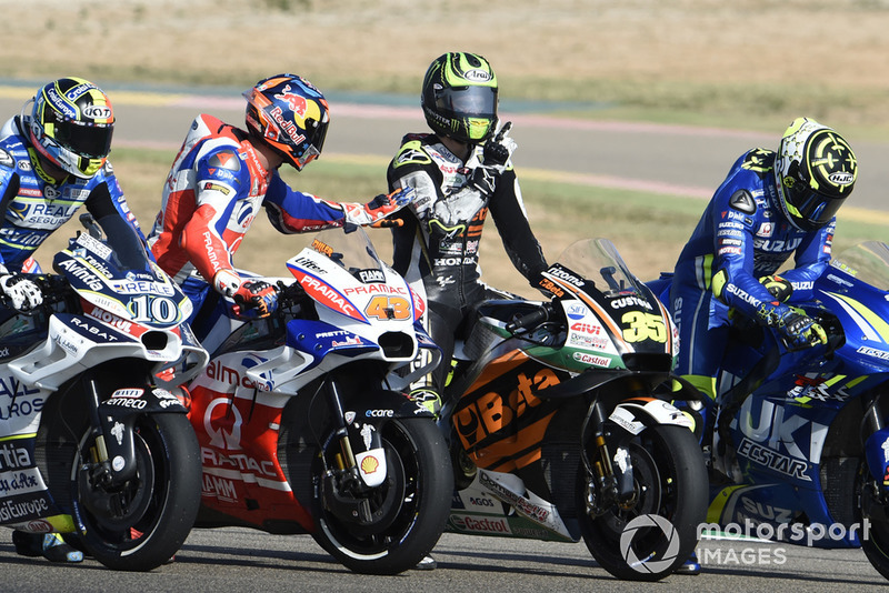 Джек Міллер, Pramac Racing, Кел Кратчлоу, Team LCR Honda, після аварії