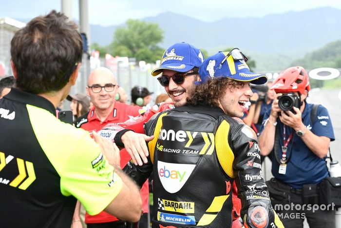 Francesco Bagnaia, Equipo Ducati, Marco Bezzecchi, VR46 Racing Team